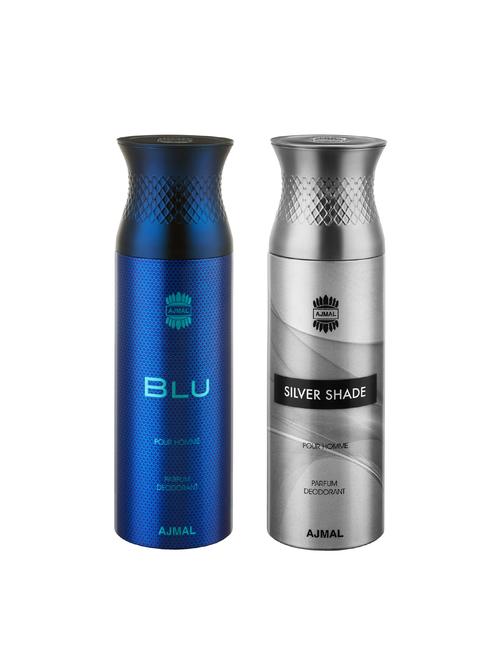 ajmal blu & silver shade deodorants for men - 15949775 - Standard Image - 1