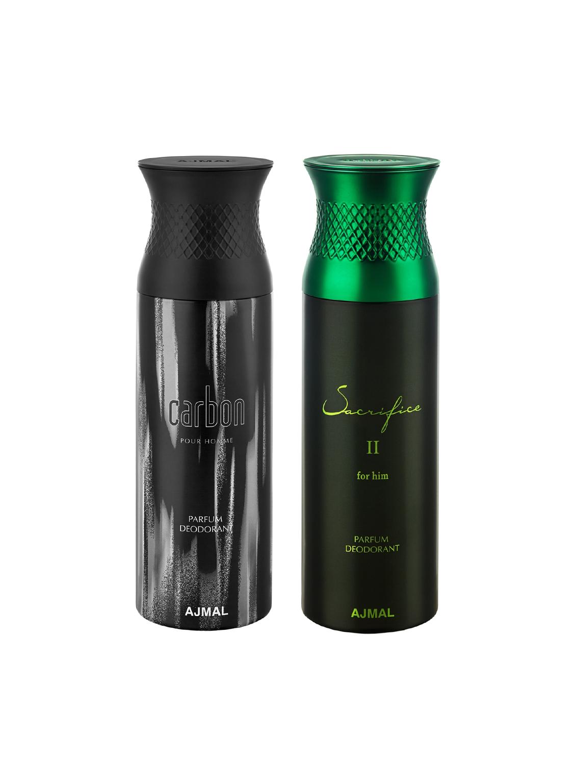 ajmal carbon & sacrifice ii him deodorants for men - 15949785 - Zoom Image - 1