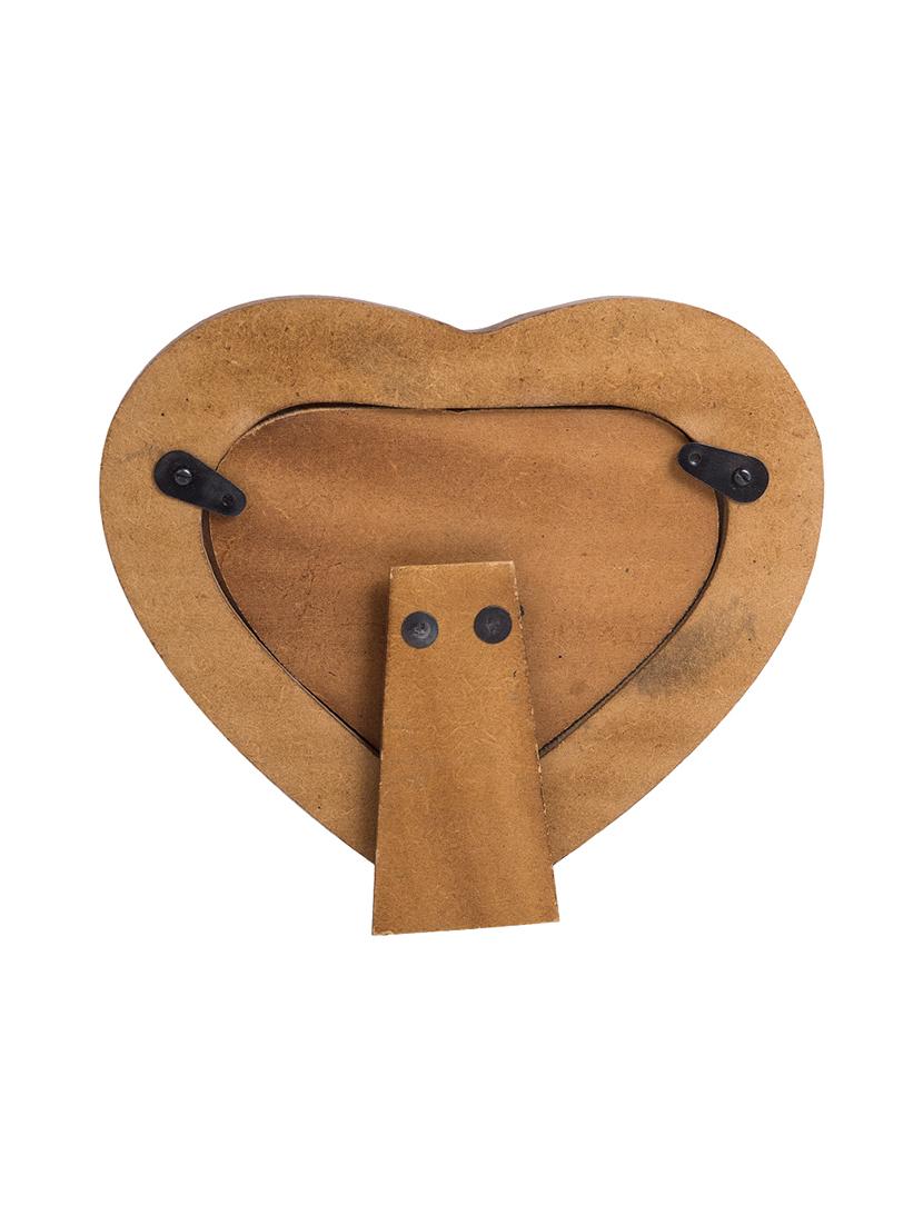 personalized love shaped photo frame by golden peacock - 15950003 - Zoom Image - 3