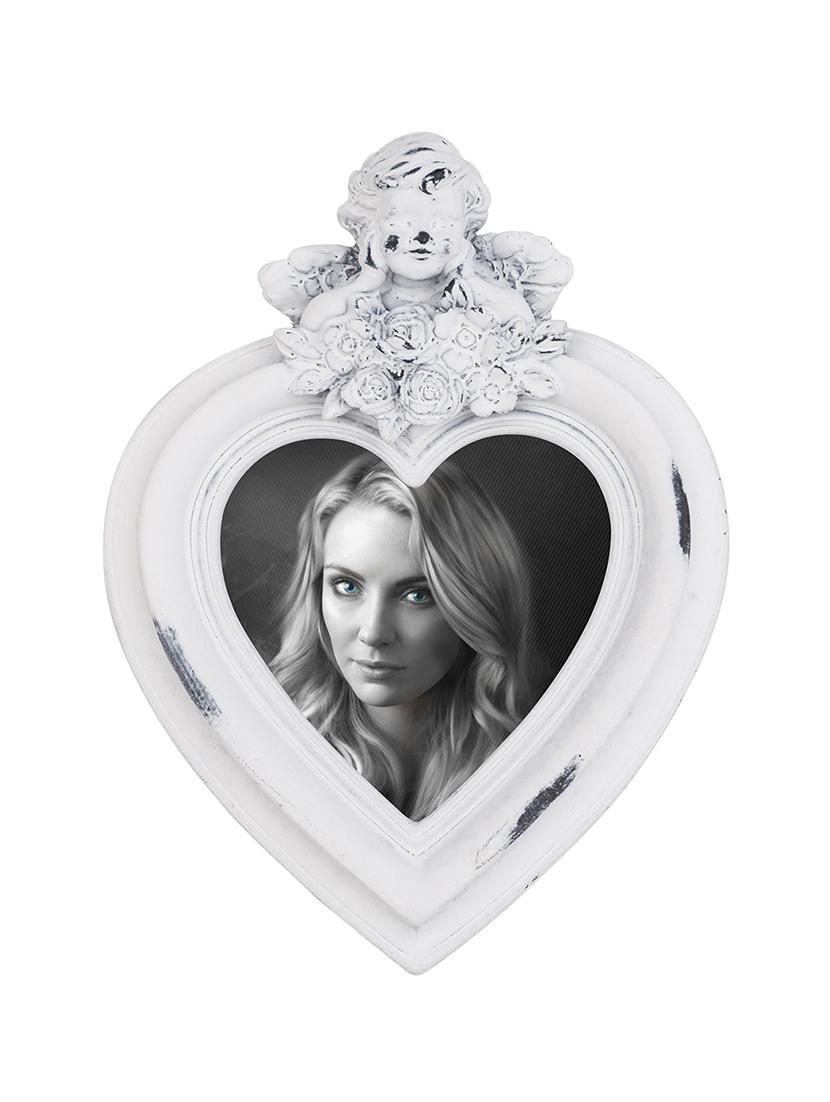 personalized heart shaped resin photo frame by golden peacock - 15950007 - Zoom Image - 2