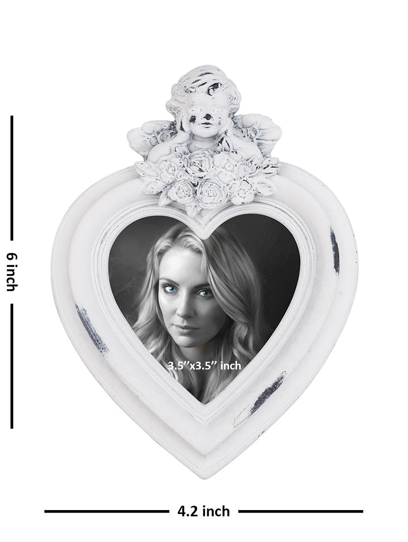 personalized heart shaped resin photo frame by golden peacock - 15950007 - Zoom Image - 4