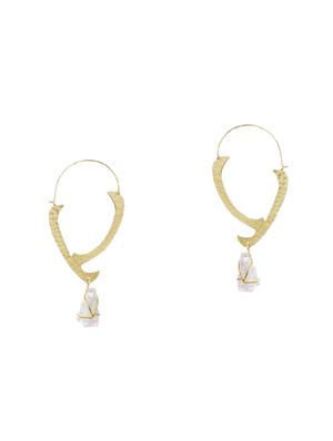 gold drop earring - 15950096 - Standard Image - 2