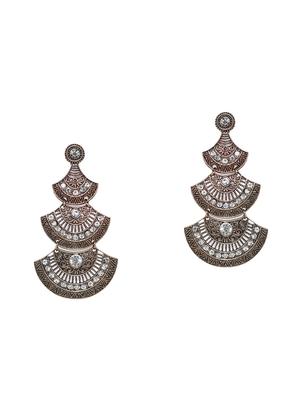 gold drop earring - 15950101 - Standard Image - 2