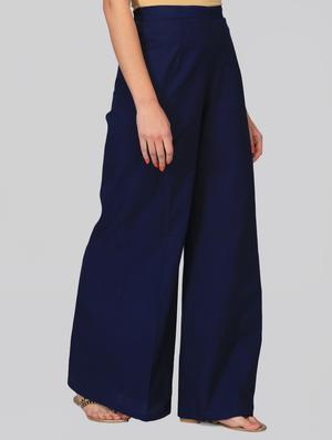solid flared palazzo - 15950318 - Standard Image - 2