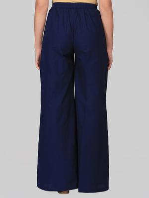 solid flared palazzo - 15950318 - Standard Image - 3