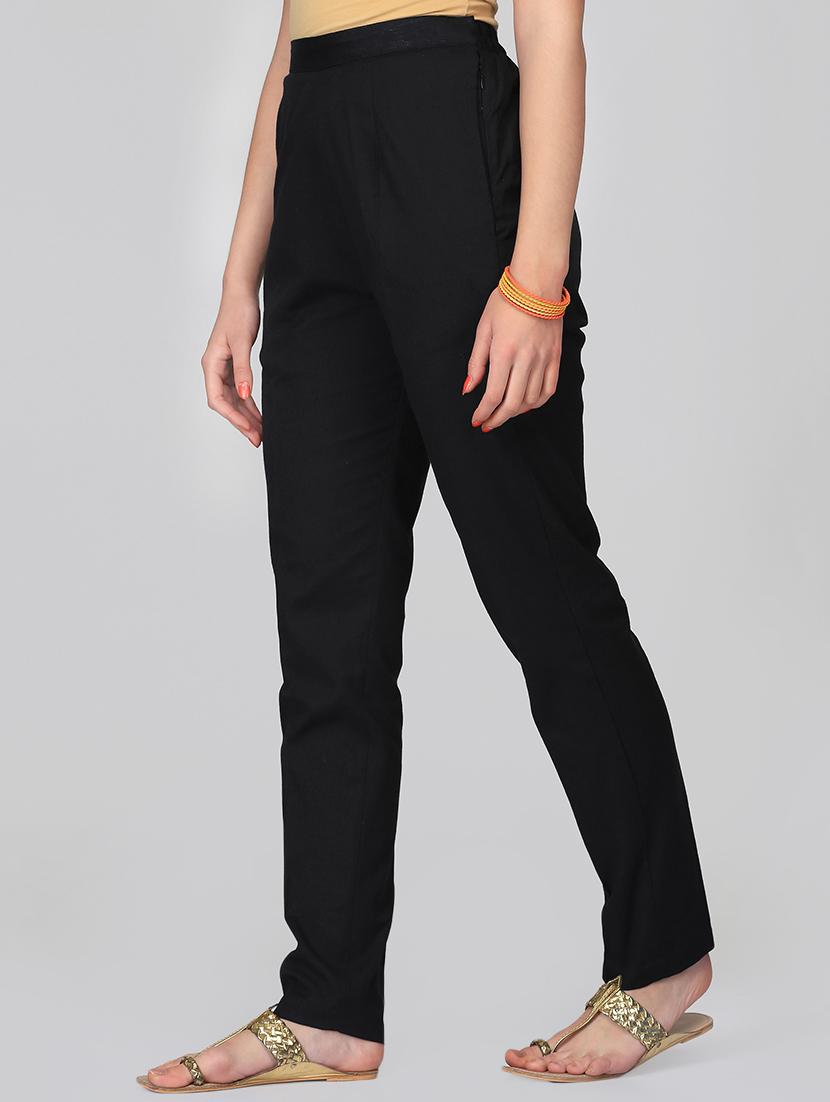 solid tapered pant - 15950322 - Zoom Image - 2