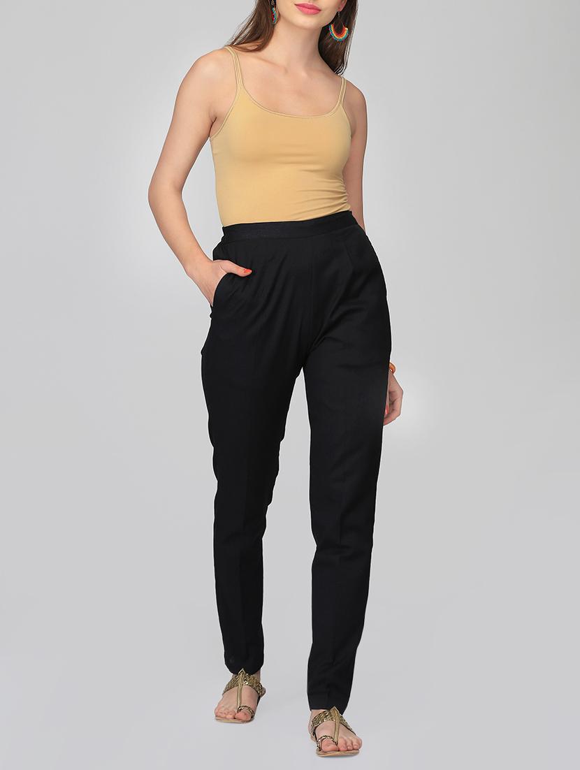 solid tapered pant - 15950322 - Zoom Image - 4