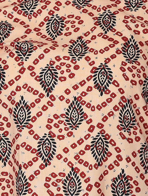 straight bell sleeves kurta - 15950333 - Zoom Image - 4