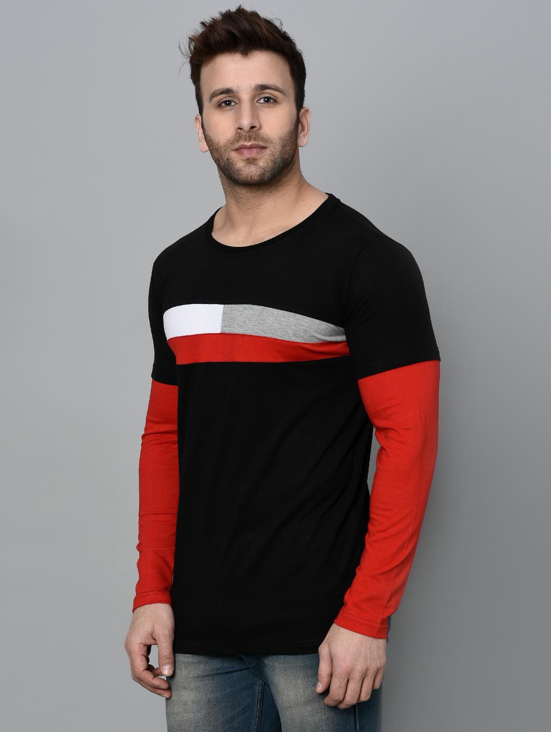 black cotton cut amd sew t-shirt - 15950351 - Zoom Image - 2