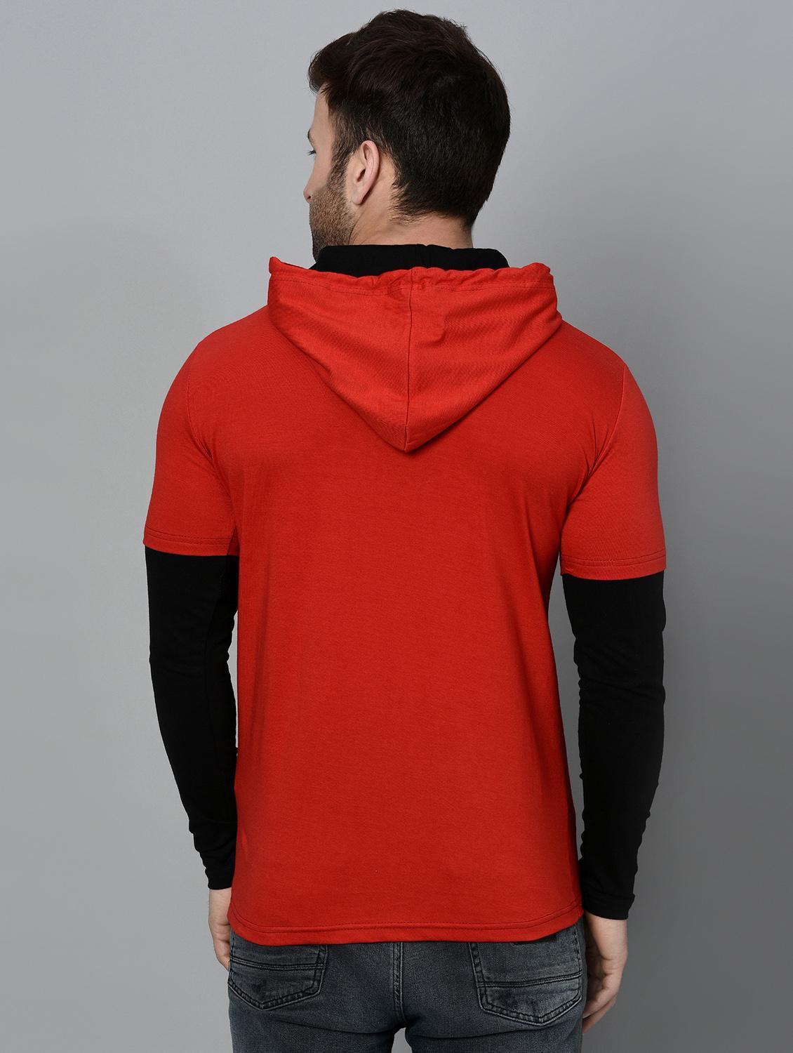 red cotton cut and sew t-shirt - 15950353 - Zoom Image - 3