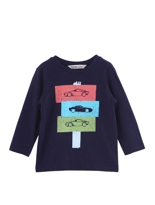 round neck graphic print t-shirt - 15950412 - Standard Image - 1
