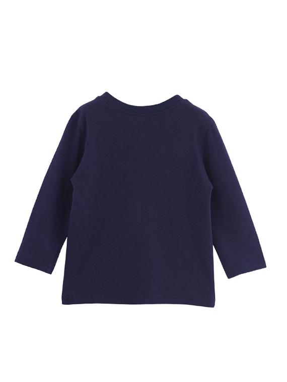 round neck graphic print t-shirt - 15950412 - Zoom Image - 2