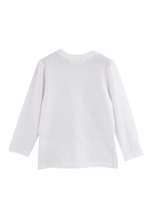round neck graphic print t-shirt - 15950413 - Standard Image - 2