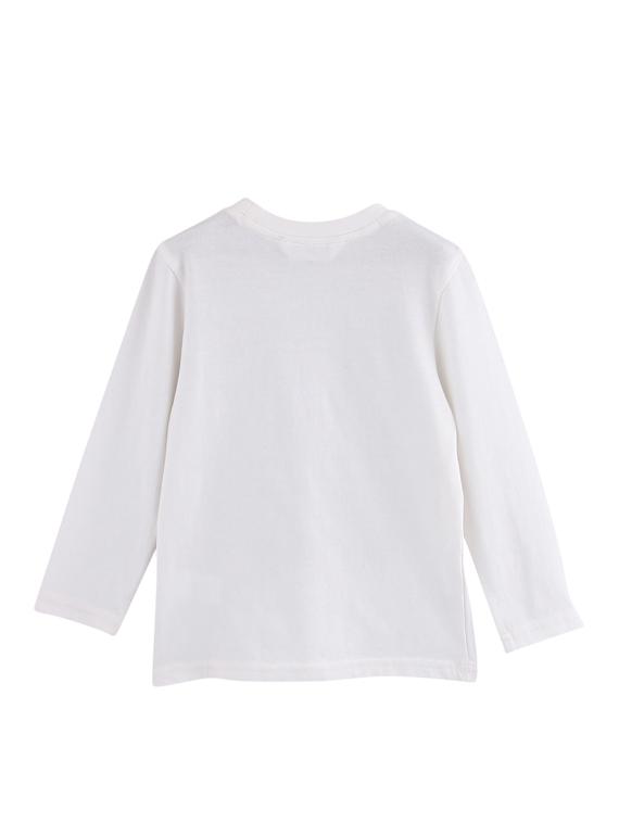 round neck graphic print t-shirt - 15950413 - Zoom Image - 2