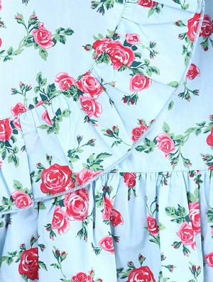 ruffle detailed floral frock - 15950429 - Standard Image - 3