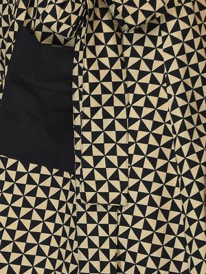 contrast pocket button up a-line dress - 15950842 - Standard Image - 5