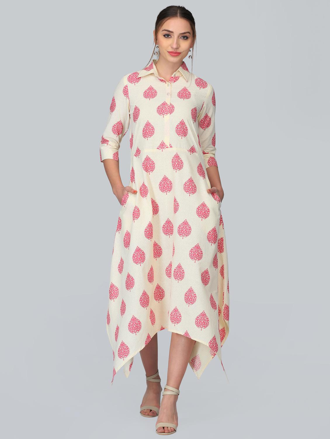 pocket detail asymmetric dress - 15950844 - Zoom Image - 1