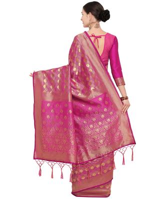 self design kanjivaram saree with blouse - 15951852 - Standard Image - 2