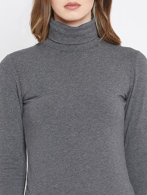 turtle neck long sleeved top - 15952176 - Standard Image - 5
