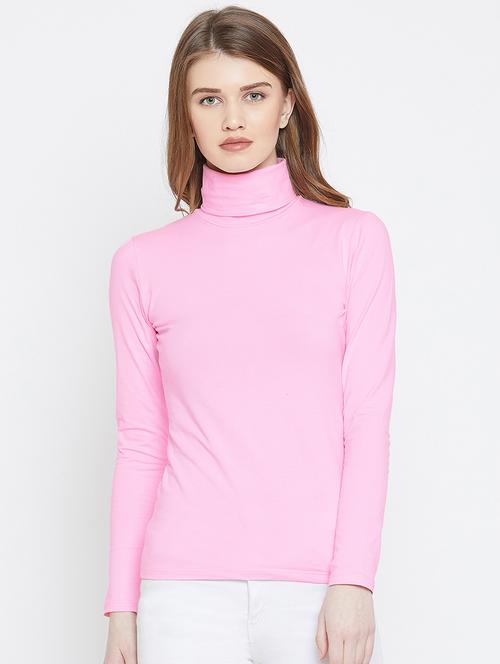 turtle neck long sleeved top - 15952178 - Standard Image - 1