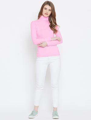 turtle neck long sleeved top - 15952178 - Standard Image - 4