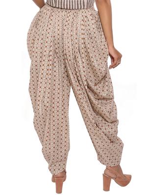 printed dhoti salwar - 15952561 - Standard Image - 3