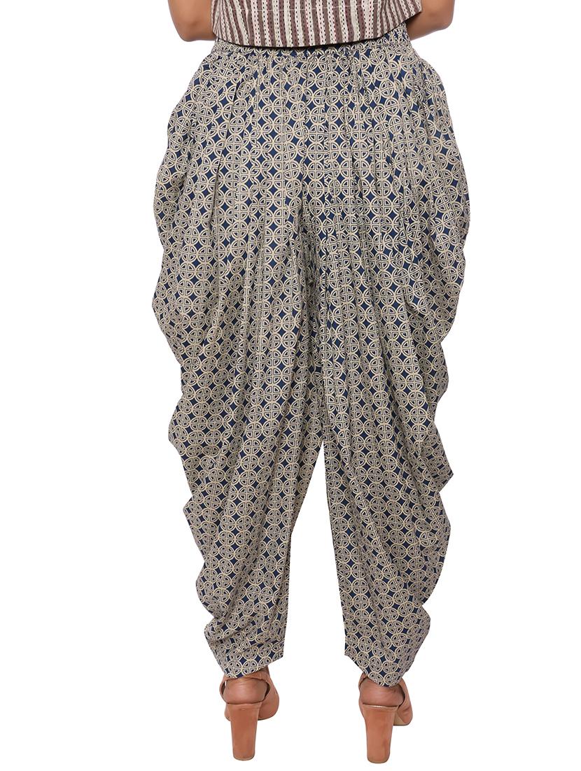 printed dhoti salwar - 15952563 - Zoom Image - 3