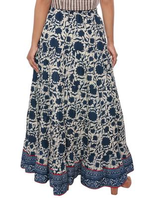 drawstring waist flared skirt - 15952568 - Standard Image - 3
