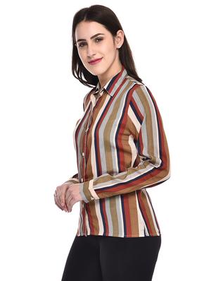 long sleeved striped shirt - 15953094 - Standard Image - 2