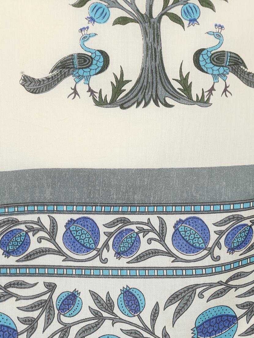 embroidered a-line kurta palazzo suit set - 15953442 - Zoom Image - 5