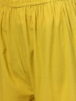 gota patti kurta with tiered sharara set - 15953449 - Standard Image - 5