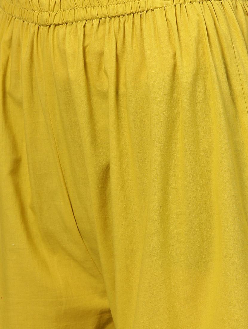 gota patti kurta with tiered sharara set - 15953449 - Zoom Image - 5