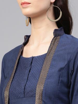 pintuck layered kurta with palazzo set - 15953464 - Standard Image - 4
