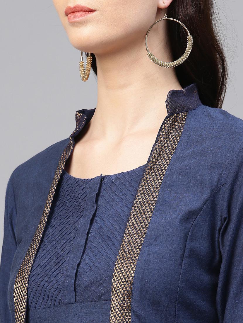pintuck layered kurta with palazzo set - 15953464 - Zoom Image - 4
