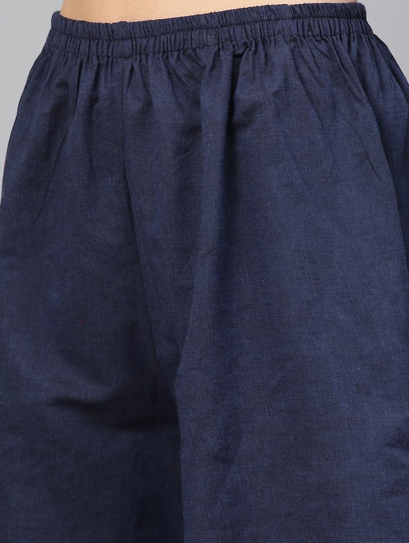 pintuck layered kurta with palazzo set - 15953464 - Zoom Image - 5