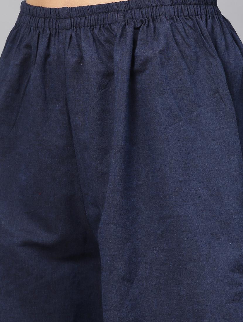 angrakha kurta with palazzo set - 15953467 - Zoom Image - 5