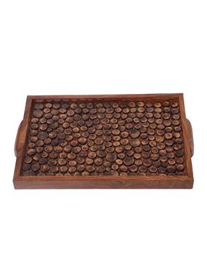 unravel india mango wood wooden block engrave large serving tray - 15953605 - Standard Image - 2
