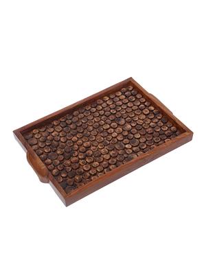 unravel india mango wood wooden block engrave large serving tray - 15953605 - Standard Image - 3
