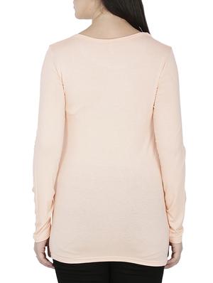 embellished letter print top - 15953626 - Standard Image - 3