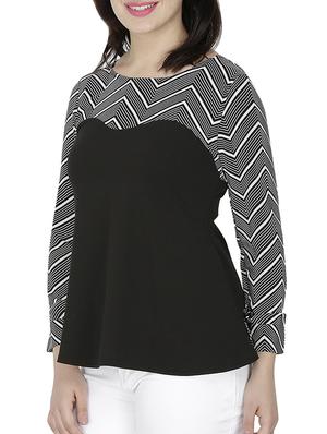 chevron yoke flared top - 15953633 - Standard Image - 2