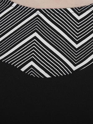 chevron yoke flared top - 15953633 - Standard Image - 4