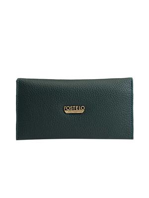 green leatherette (pu) box clutch - 15953700 - Standard Image - 4