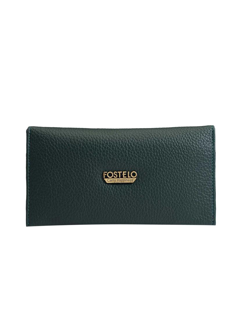 green leatherette (pu) box clutch - 15953700 - Zoom Image - 4
