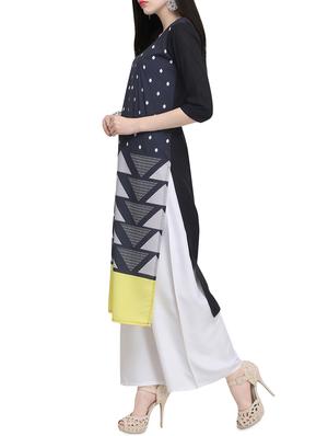 printed straight kurta - 15954090 - Standard Image - 2