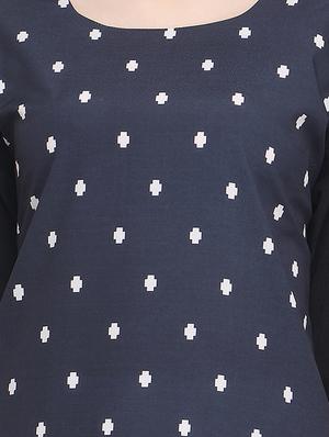 printed straight kurta - 15954090 - Standard Image - 4