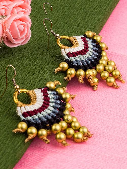 multi colored drop earring - 15954418 - Standard Image - 1