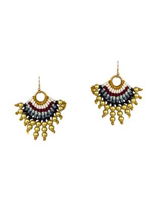 multi colored drop earring - 15954418 - Standard Image - 2