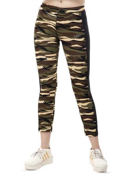 mid rise camouflage legging - 15954633 - Standard Image - 1