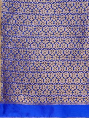 self-design banarasi dupatta - 15954749 - Standard Image - 3