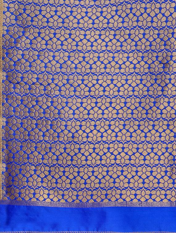 self-design banarasi dupatta - 15954749 - Zoom Image - 3